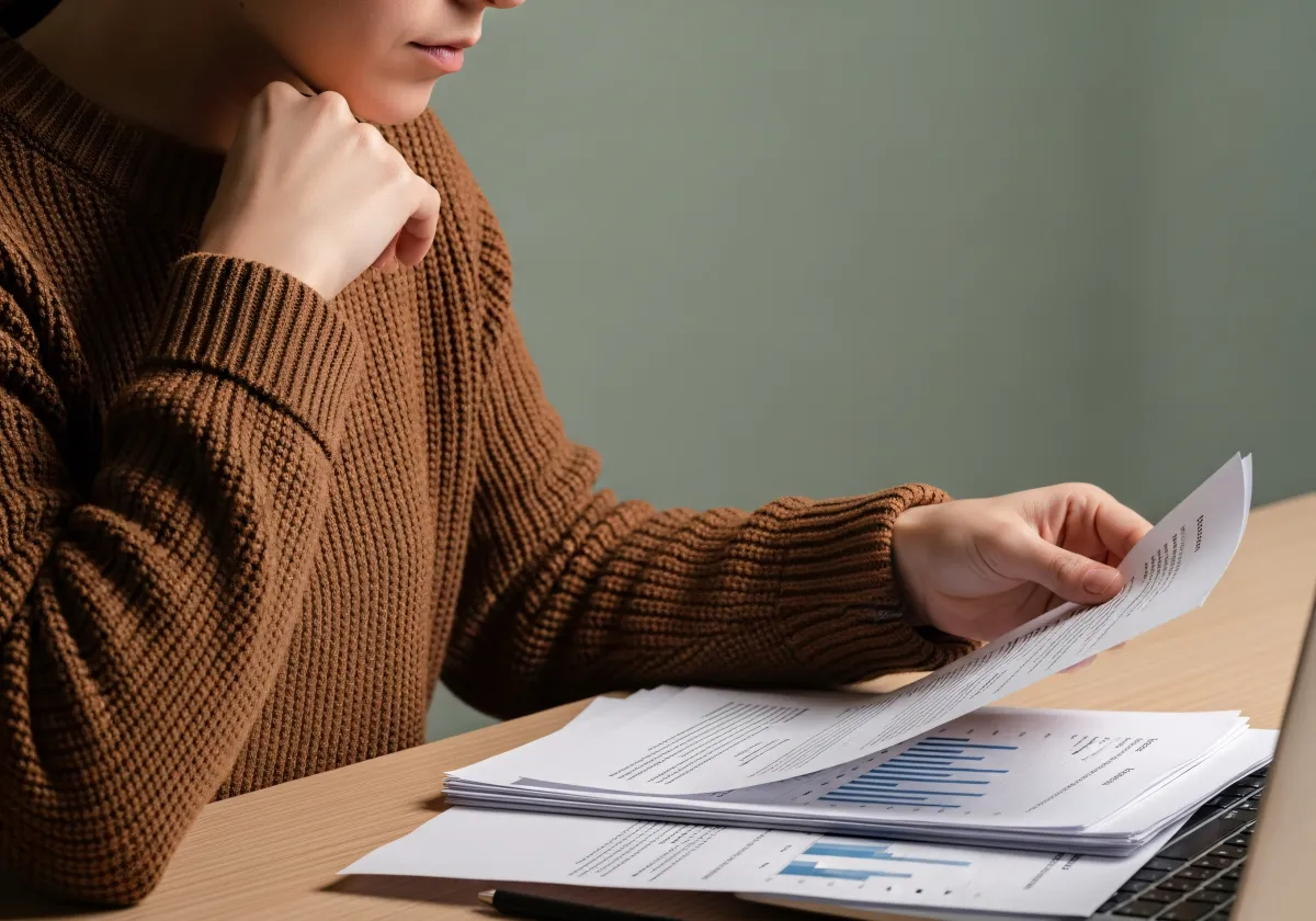 Análise de gráficos em reunião de consultoria